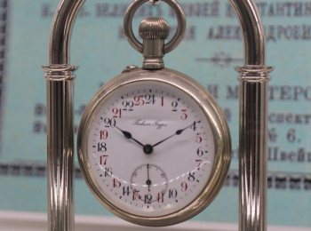 Палубные часы "Павел Буре" с 24-часовой индикацией, 1910-е гг.